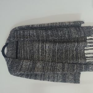 Grey Knit Cardigan